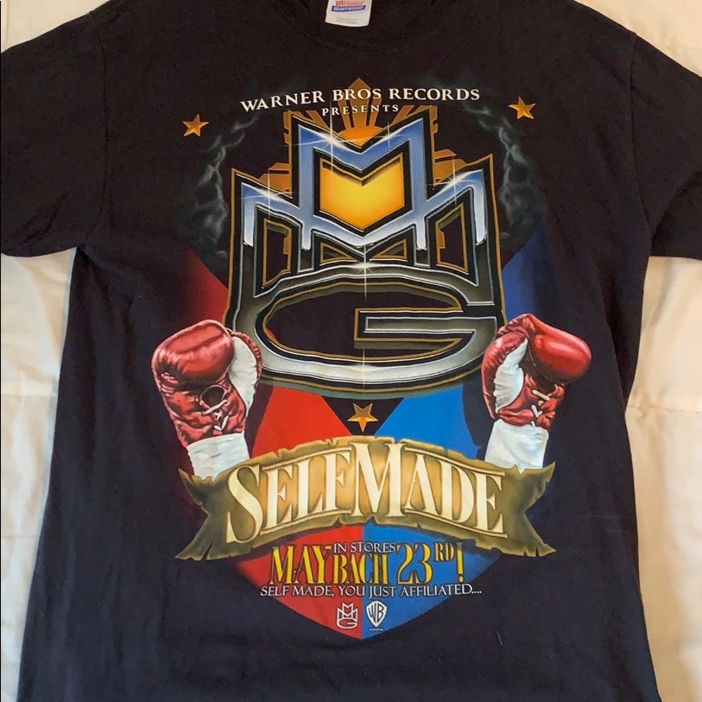 Maybach Music “self made” album shirt large